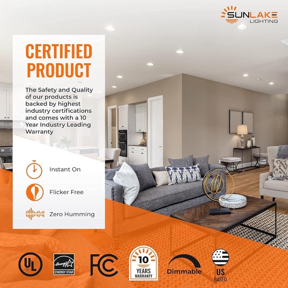 SunLake 12 Pack Recessed Lighting (6 boxes in total available) DO YOUR HOME GOOD - Picture 10 of 16
